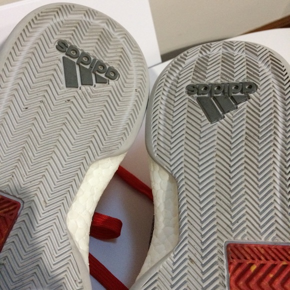 Adidas Marquee Boost Low 'Active Red' Sneakers - Picture 9 of 13